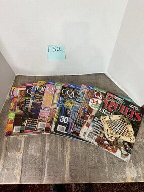 13 Issues Of Quilting Magazine #152